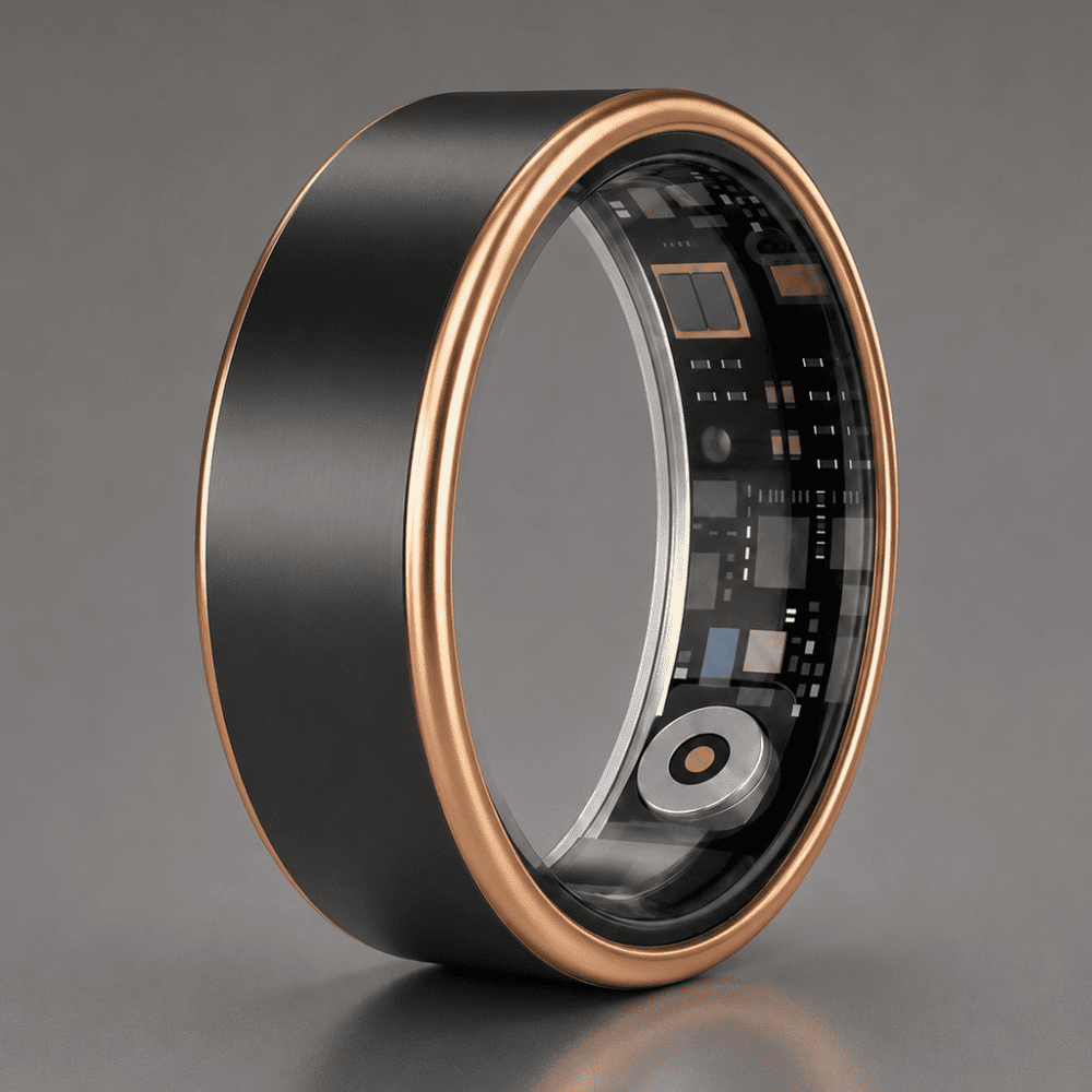 Minimal Band Smart Ring