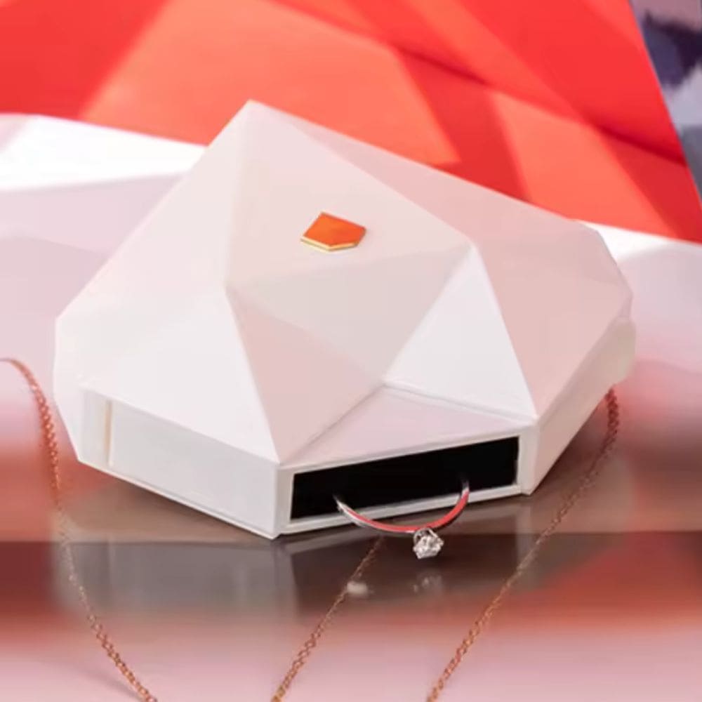 Heart Pop-Up Ring Box