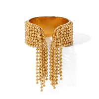 Fringe Statement Ring