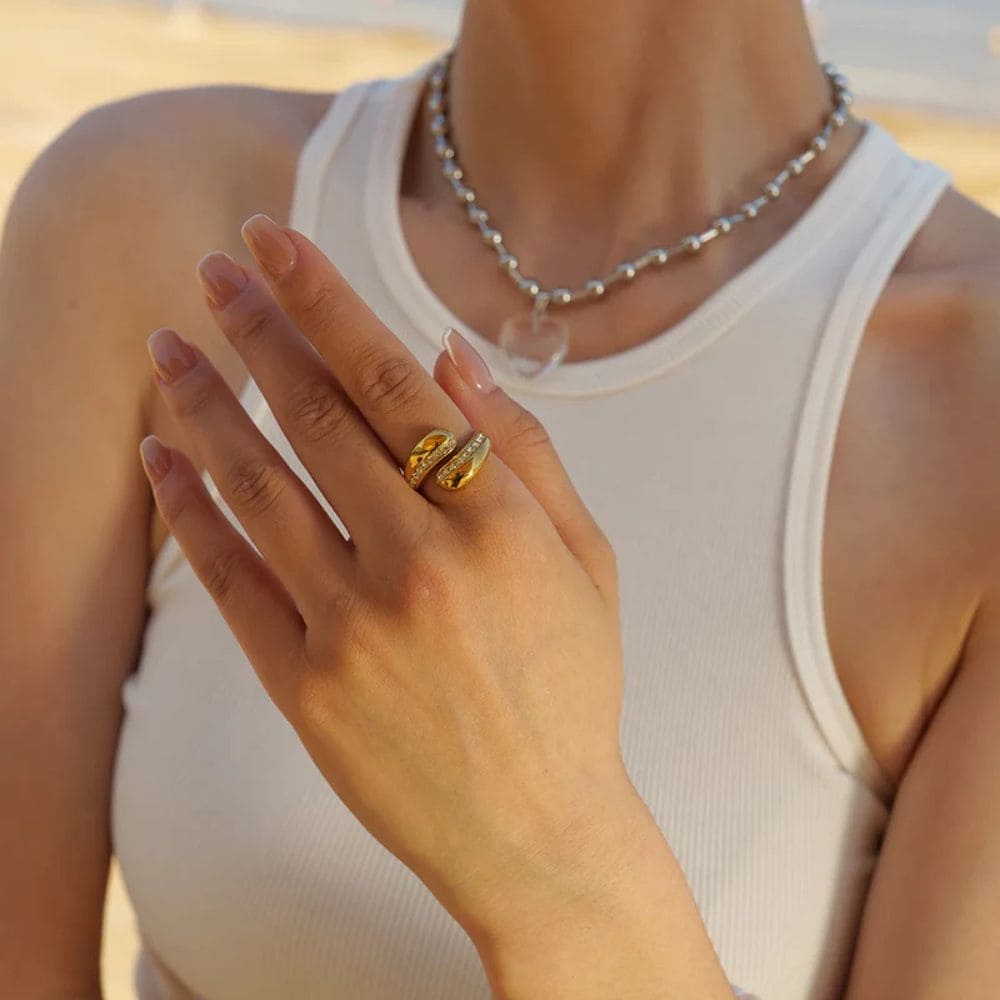 Zirconia Wrap Ring