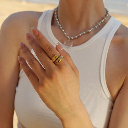 Zirconia Wrap Ring