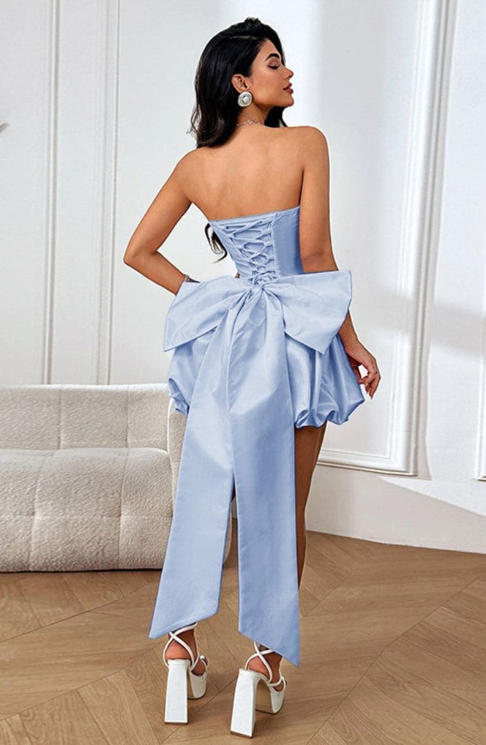 Velora Bubble Mini Dress