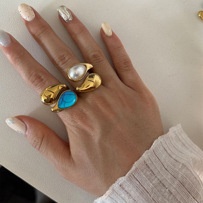 Gemstone Statement Ring