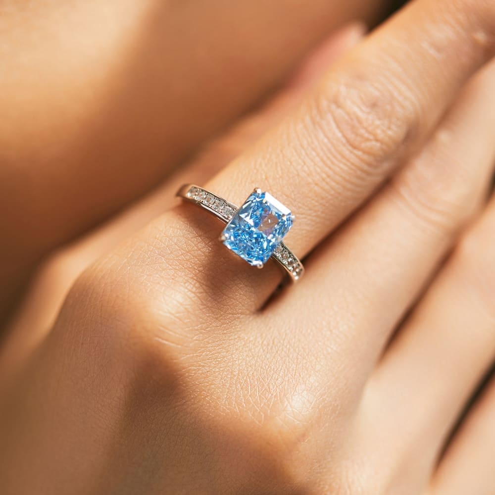 Crystal Empress Silver Ring