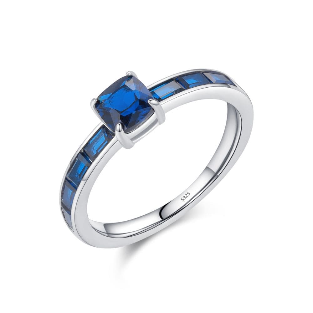 Midnight Cut Silver Ring
