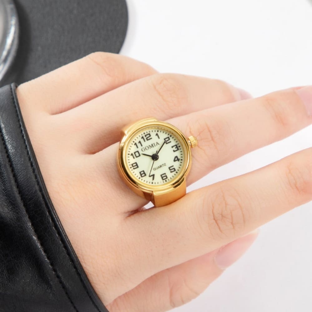 Retro Timekeeper Ring