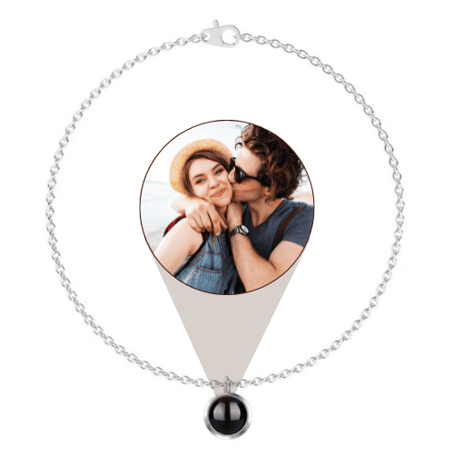 Circle Photo Projection Bracelet