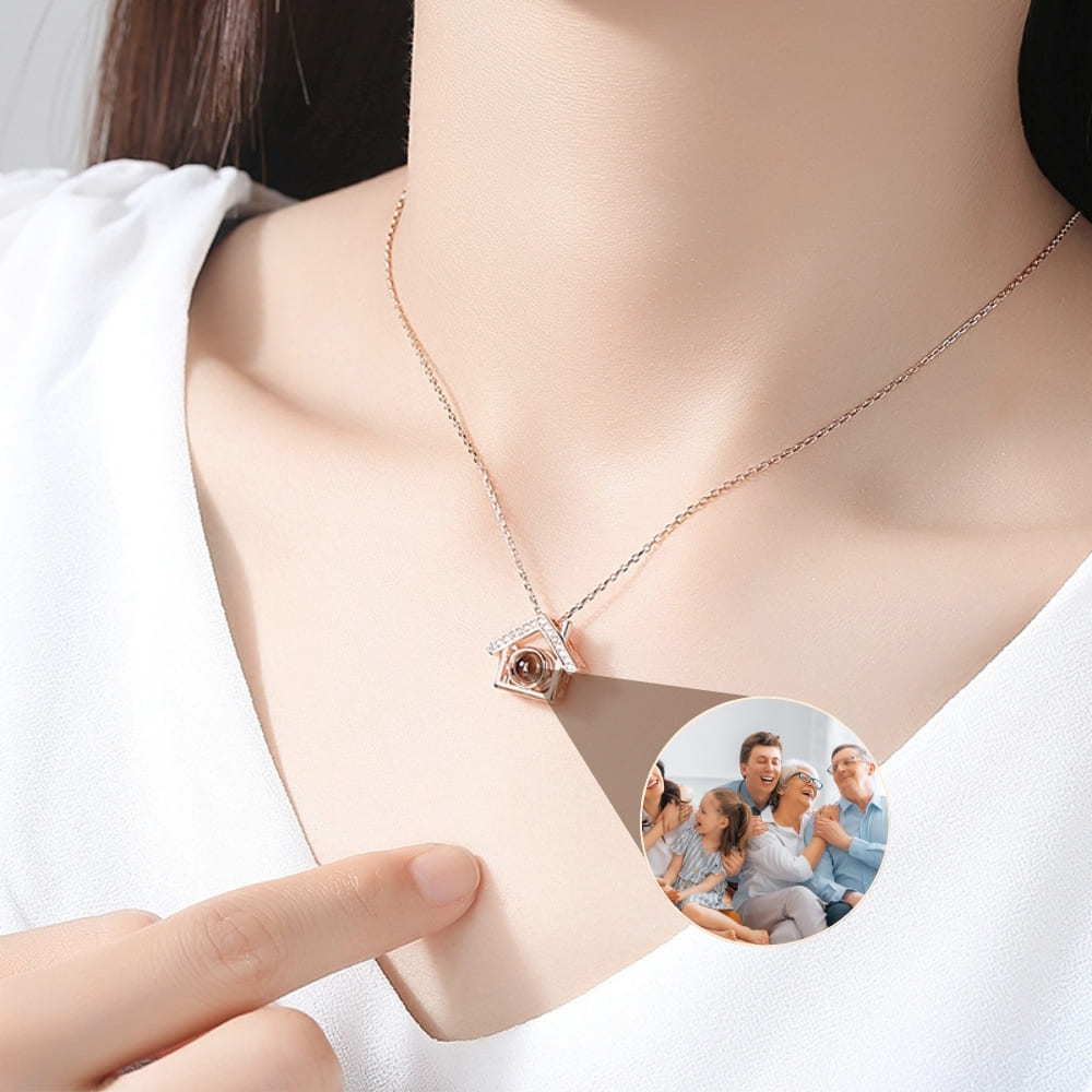 Memory Home Projection Necklace