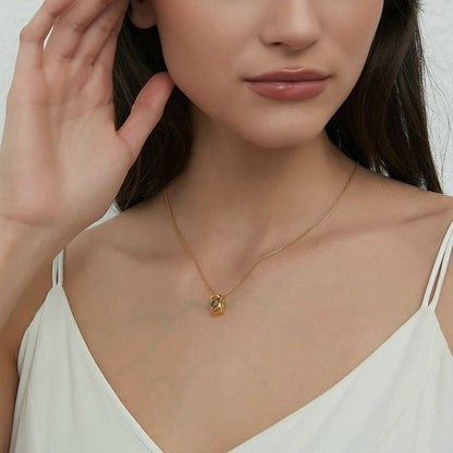 Camera Projection Necklace
