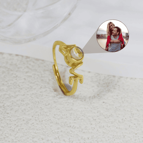 Love Photo Ring (Resizable)