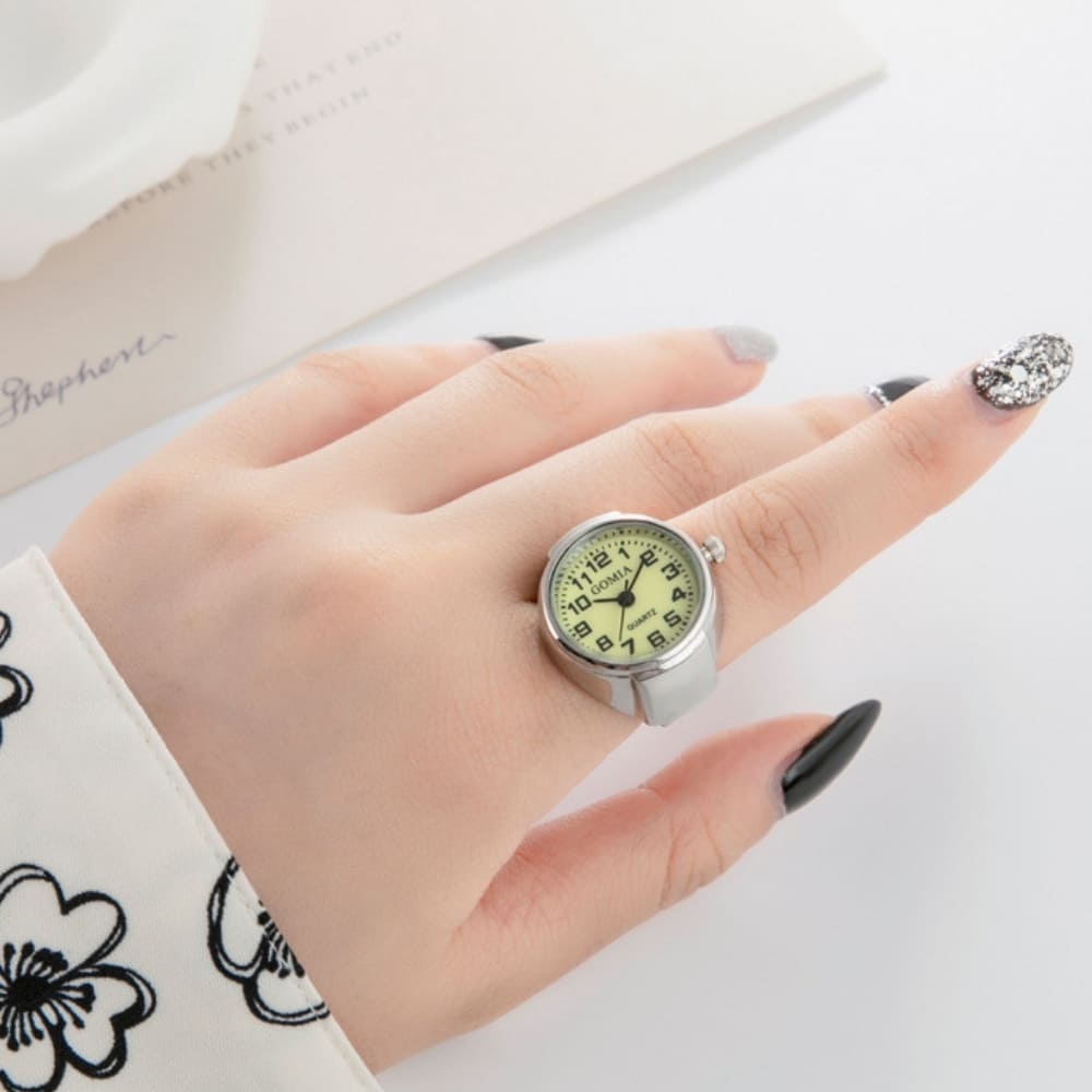 Retro Timekeeper Ring