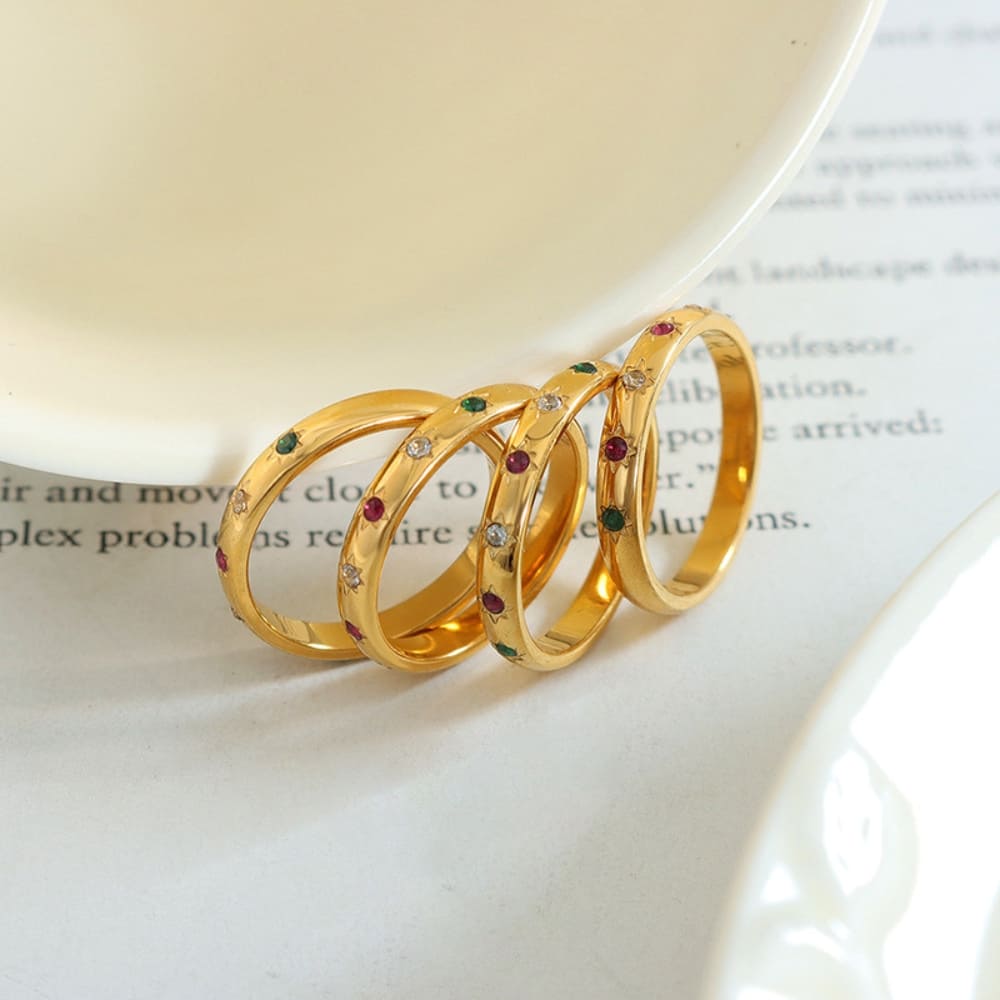 Celestial Sparks Ring