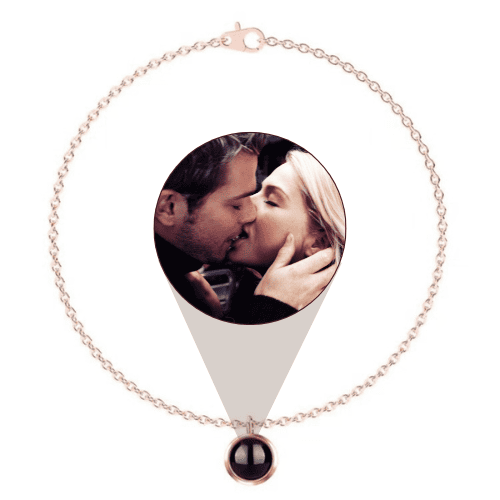 Circle Photo Projection Bracelet