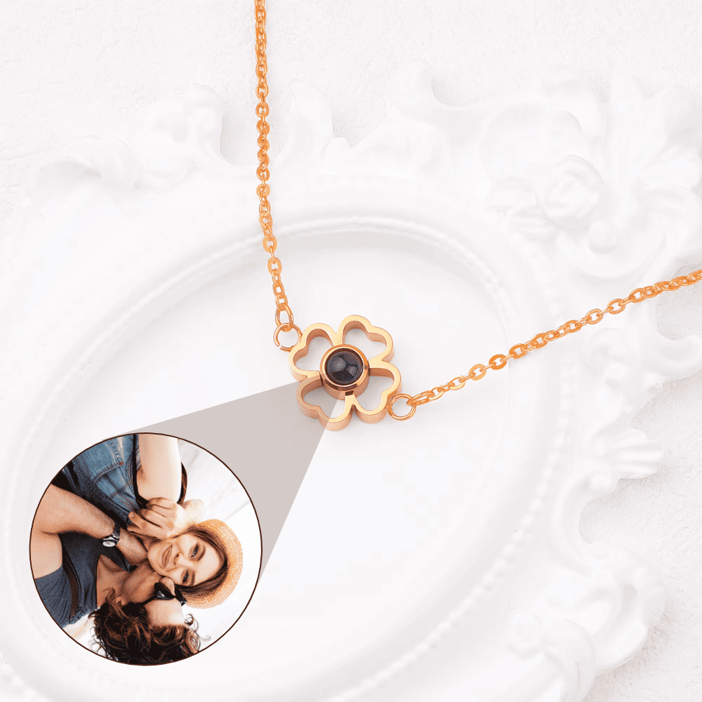 Clover Photo Projection Bracelet