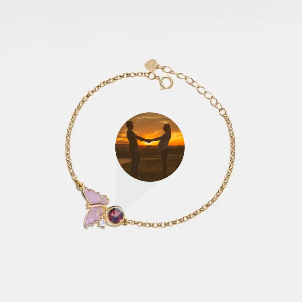 Butterfly Photo Projection Bracelet