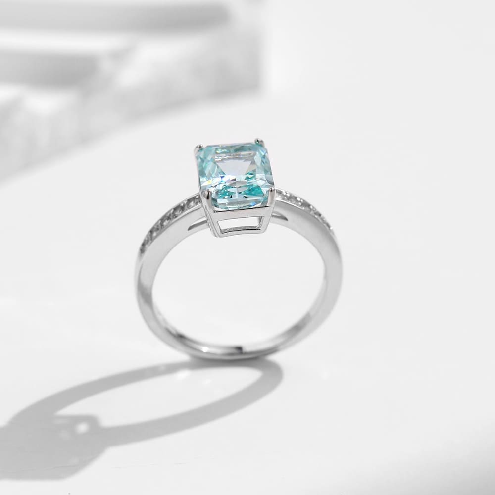 Crystal Empress Silver Ring