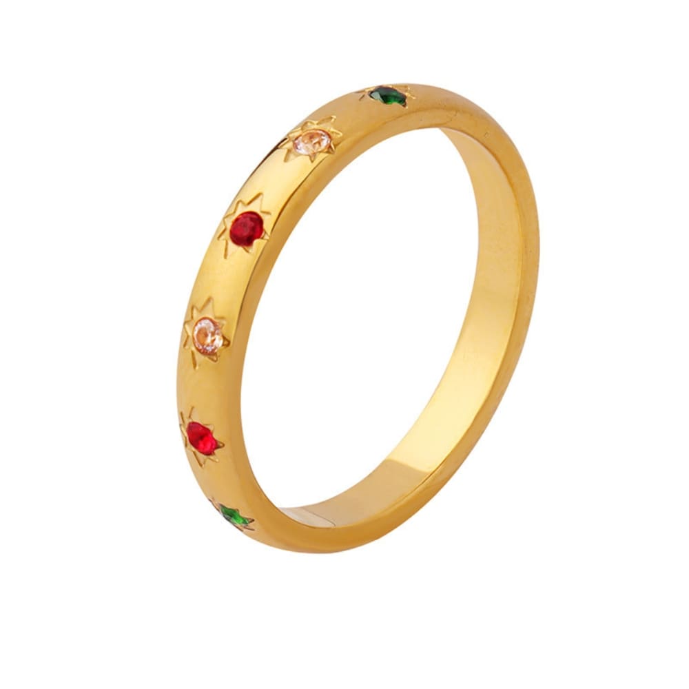 Celestial Sparks Ring