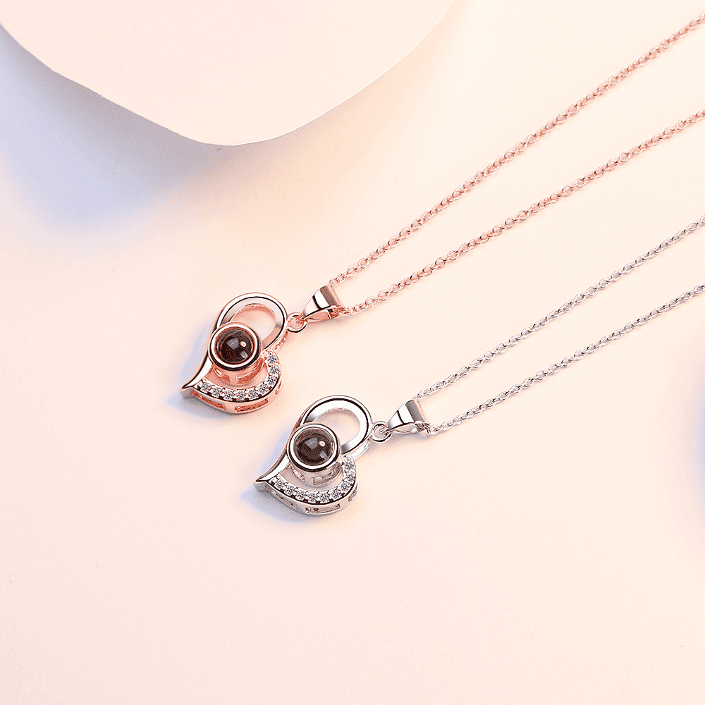 Heart Projection Necklace