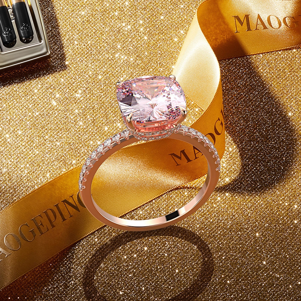 Rose Brilliance Silver Ring