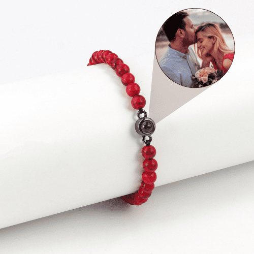 Beaded Photo Projection Bracelet