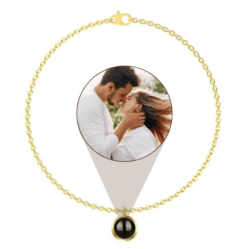 Circle Photo Projection Bracelet
