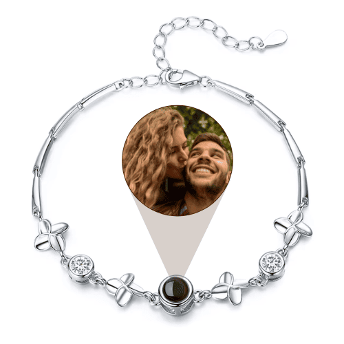 Flower Photo Projection Bracelet