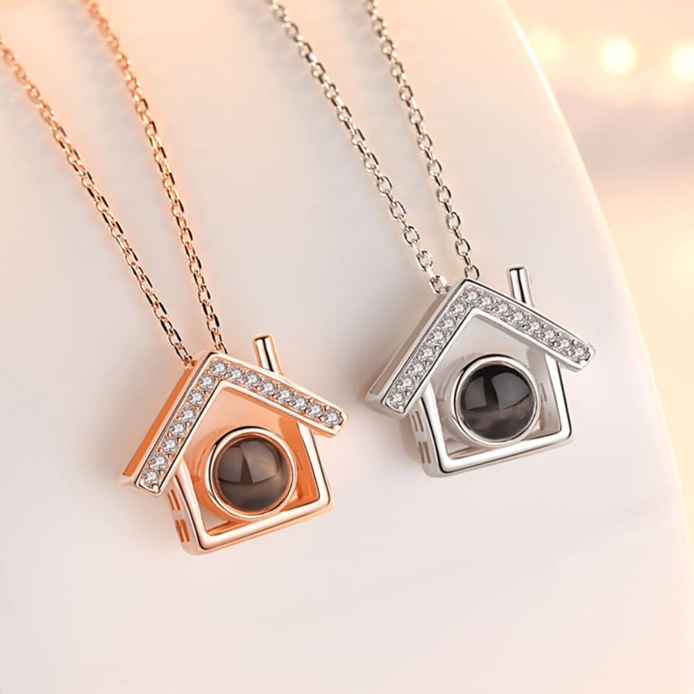 Memory Home Projection Necklace