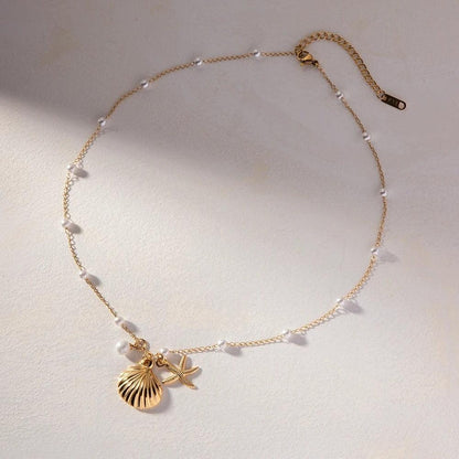 Ocean Whispers Necklace - Father and Daughter Jewelry