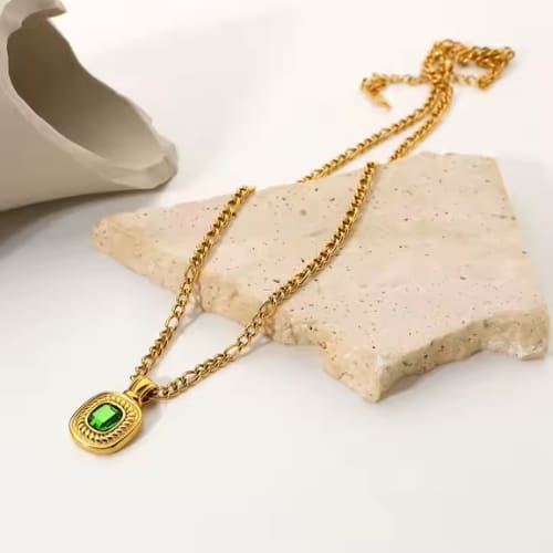 Emerald Echo Necklace