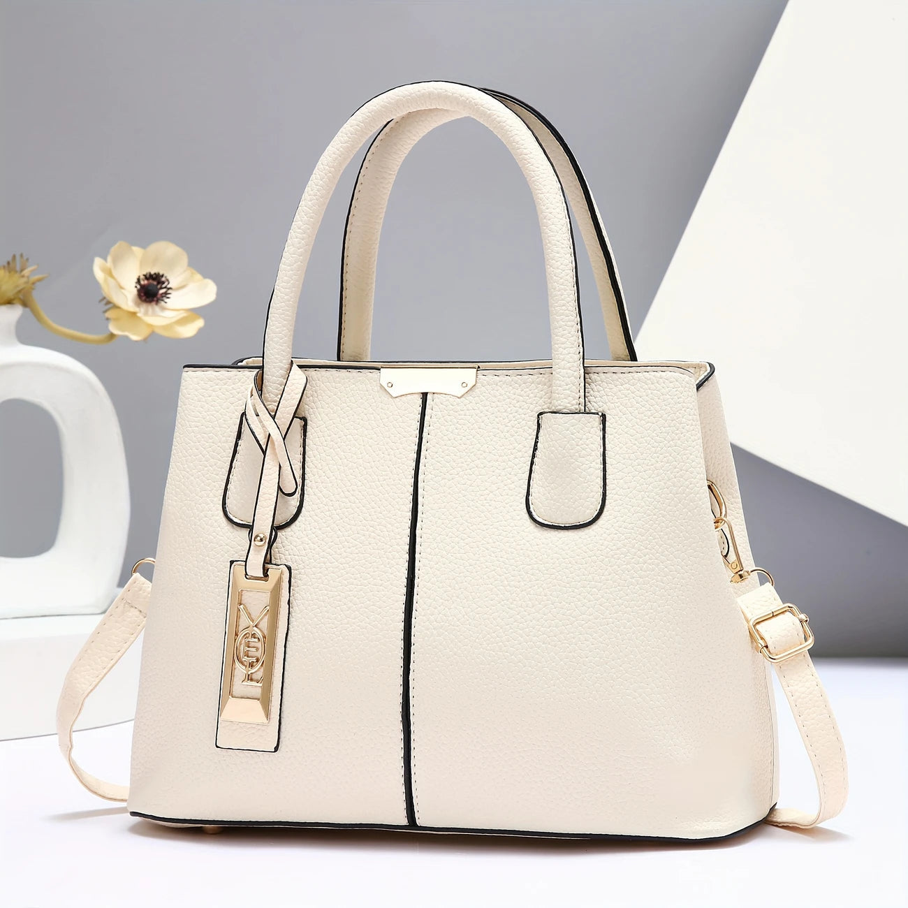 Ava Women's Tote Bag | Premium Faux Leather, Spacious Design 1