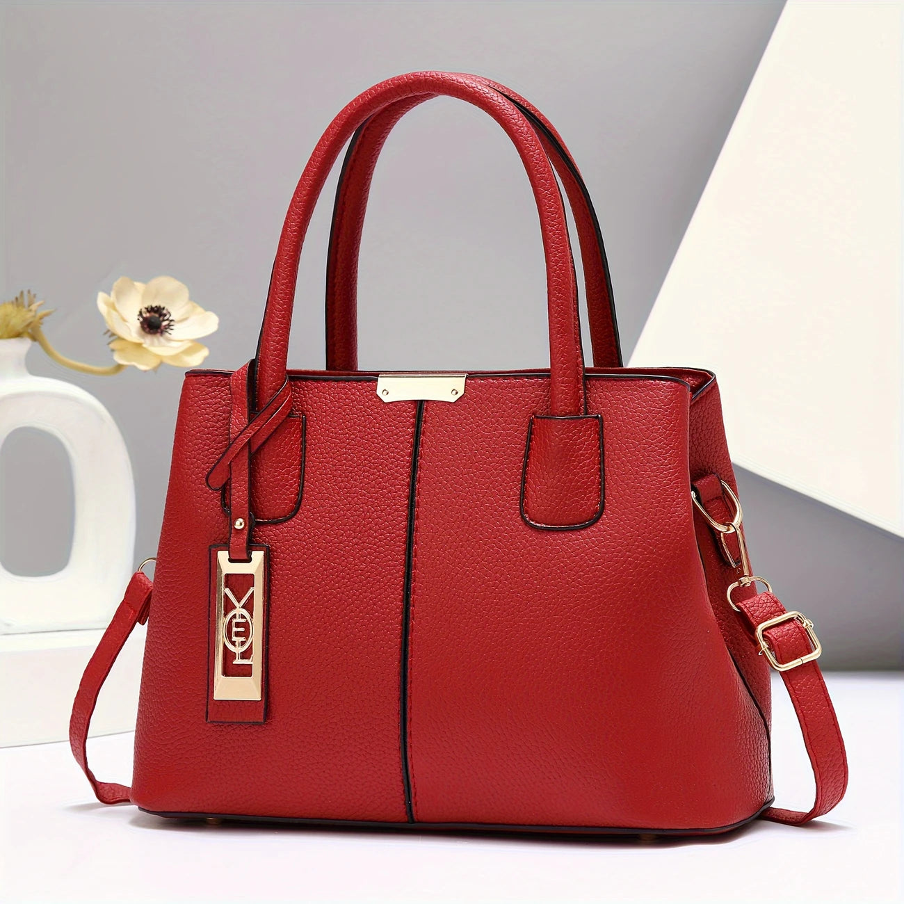 Ava Women's Tote Bag | Premium Faux Leather, Spacious Design 3