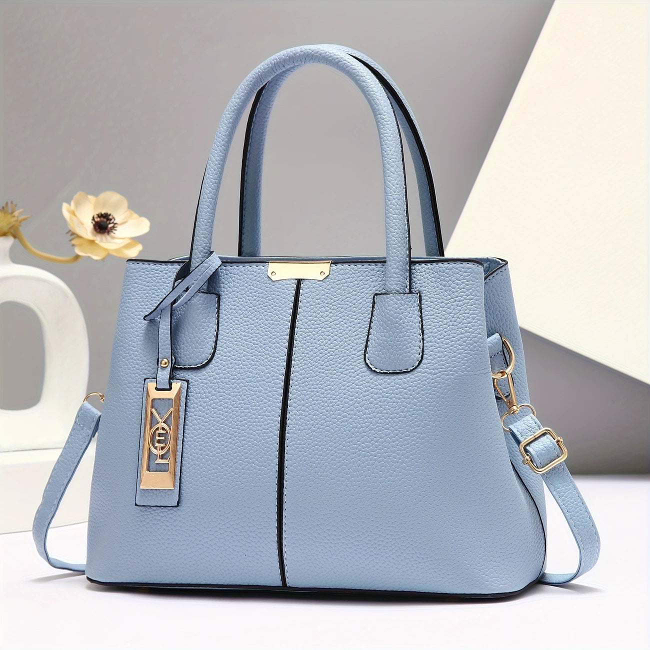 Ava Women's Tote Bag | Premium Faux Leather, Spacious Design 5