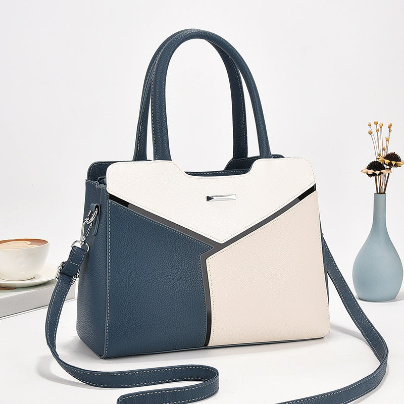 Bella Women's Box Bag | Premium PU Leather, Color Block Design 1