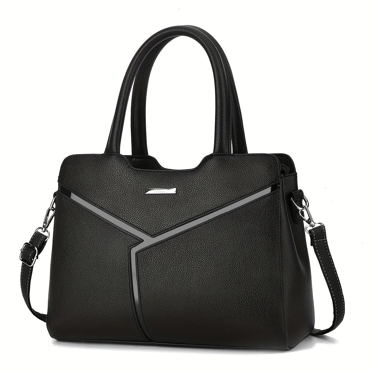Bella Women's Box Bag | Premium PU Leather, Color Block Design 3