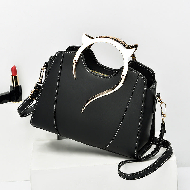 Cami Women's Crossbody Bag | Premium PU Leather, Cat Ear Design 2