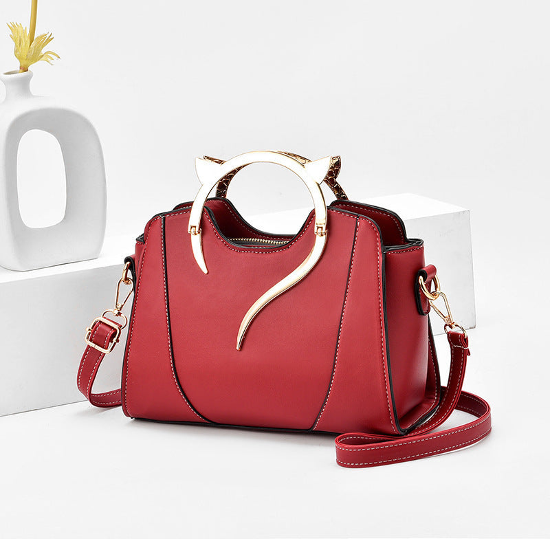 Cami Women's Crossbody Bag | Premium PU Leather, Cat Ear Design 5