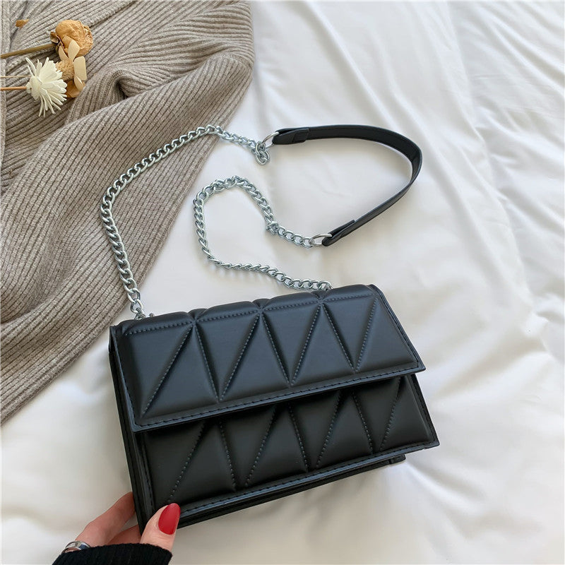 Celeste Women's Shoulder Bag | Quilted Faux Leather, Stylish Chain Strap 6
