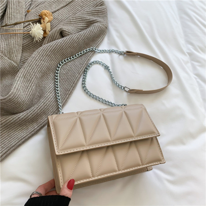 Celeste Women's Shoulder Bag | Quilted Faux Leather, Stylish Chain Strap 8
