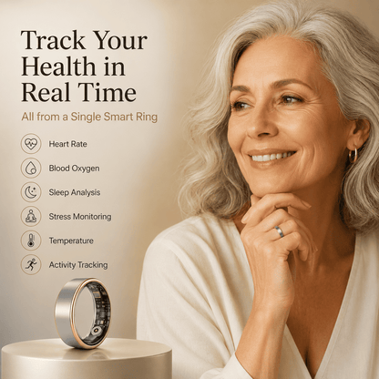 Minimal Band Smart Ring