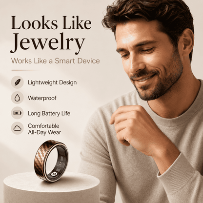 Carbon Fiber Smart Ring