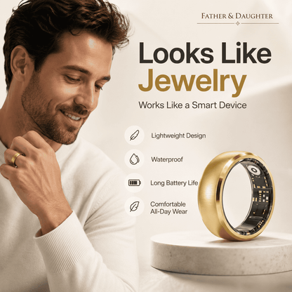 Minimalist Metal Smart Ring