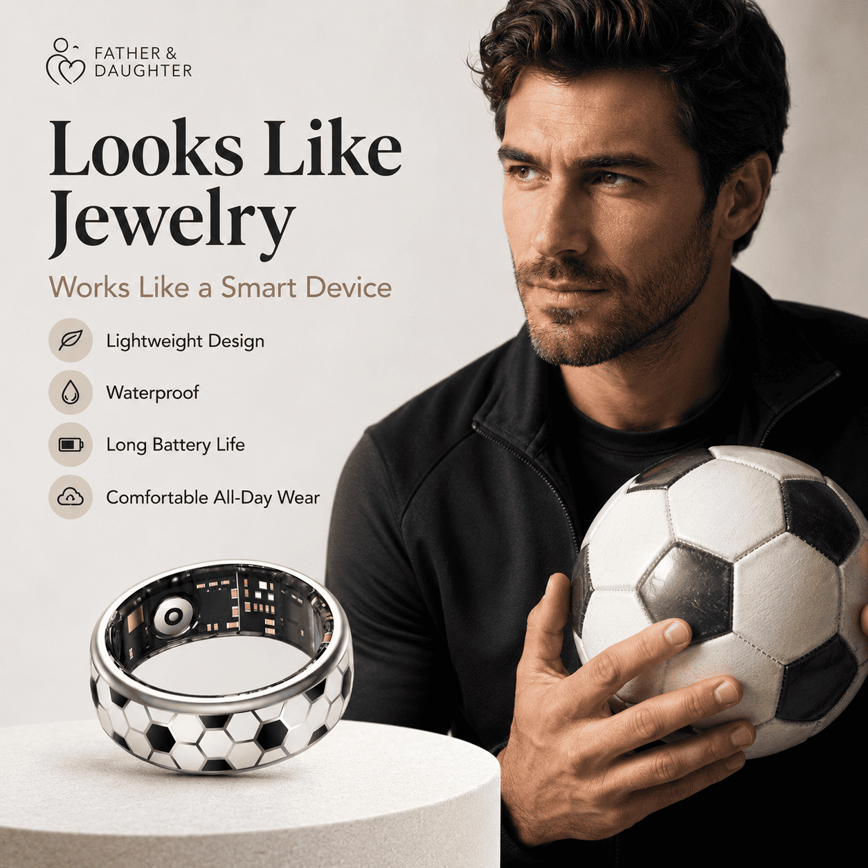 The Football Smart Ring