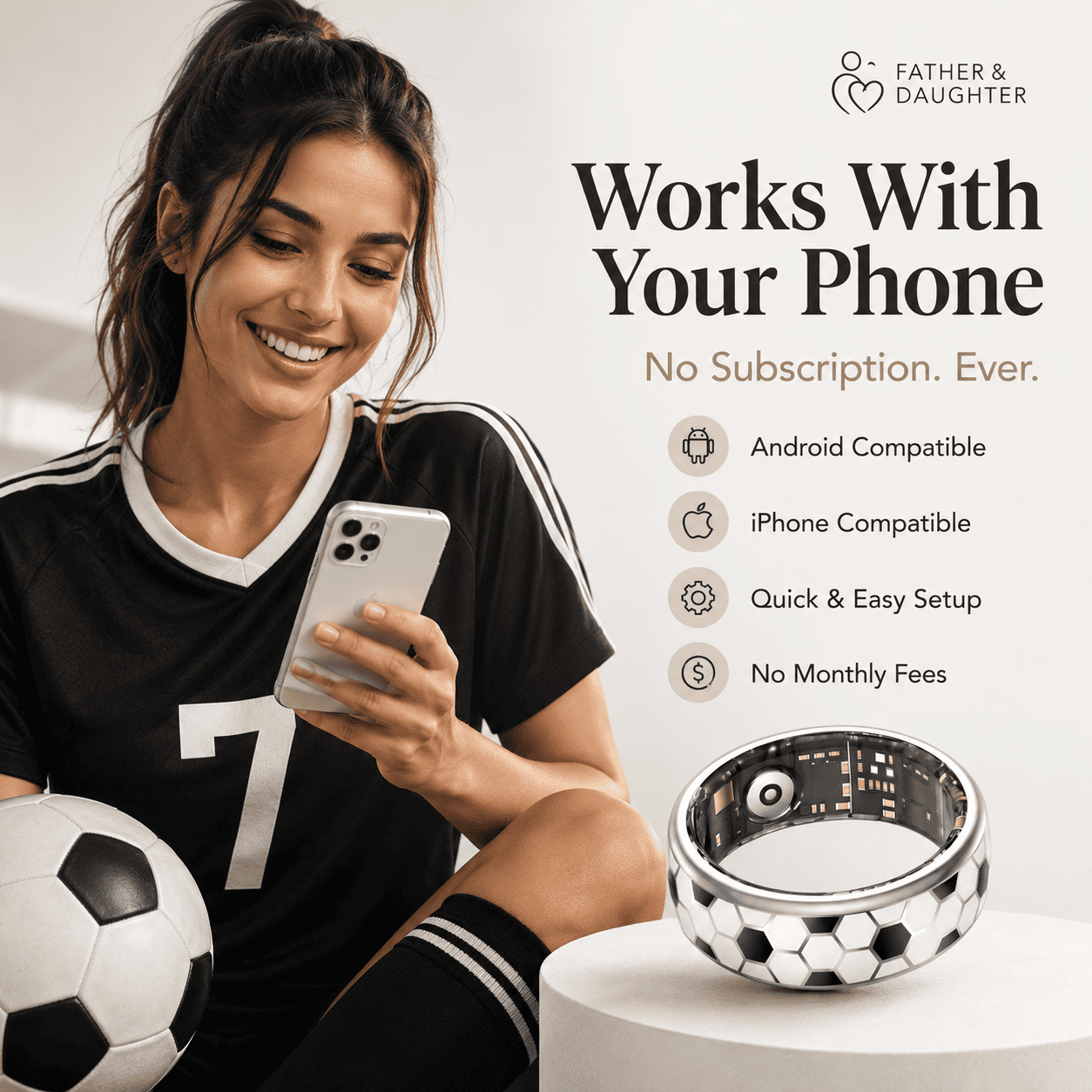 The Football Smart Ring
