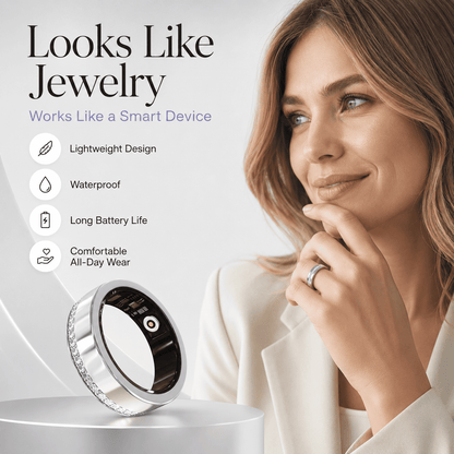 Crystal Edge Smart Ring