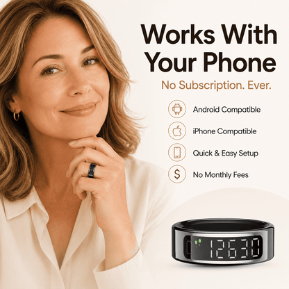 LED Display Smart Ring