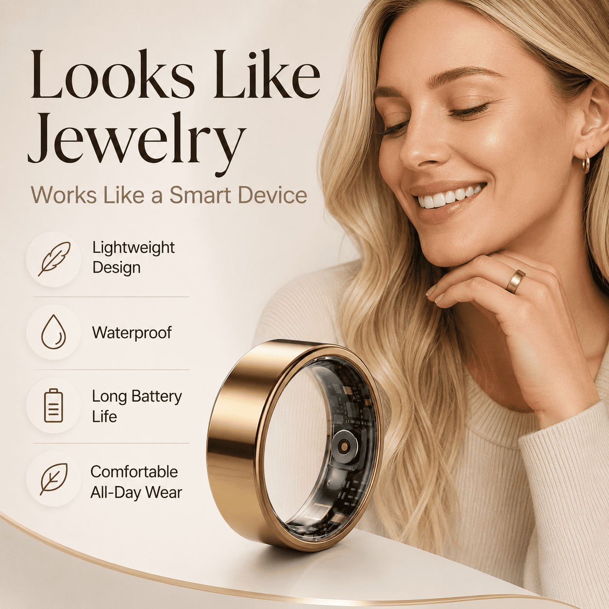 Minimalist Smart Ring