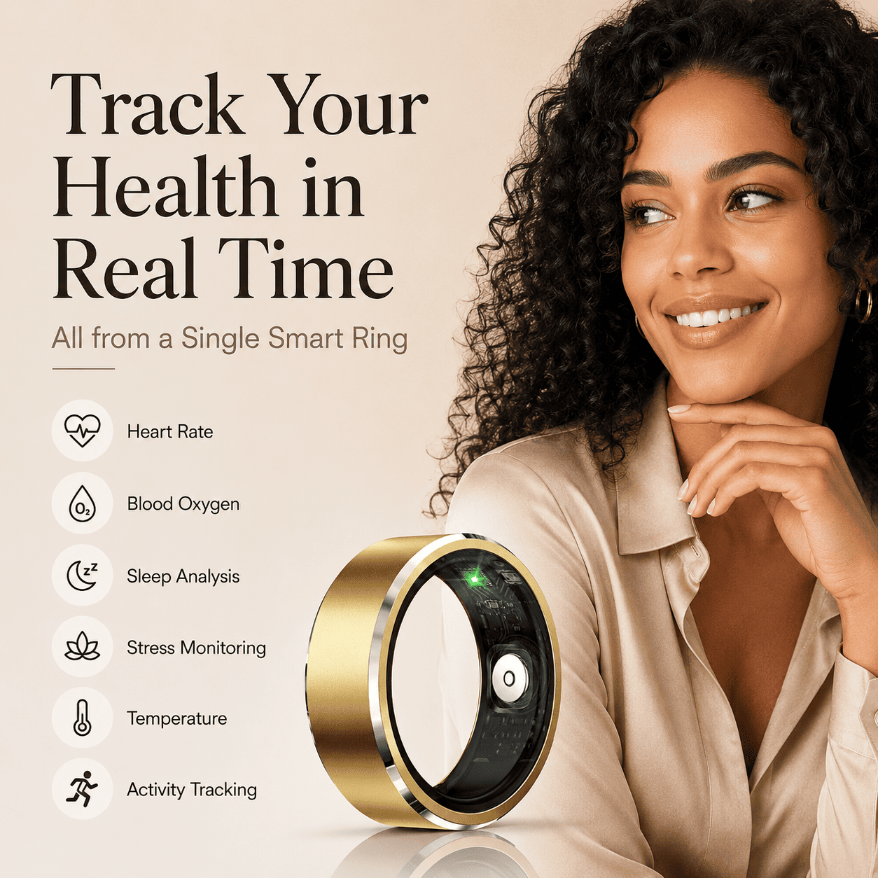 Active Mode Smart Ring