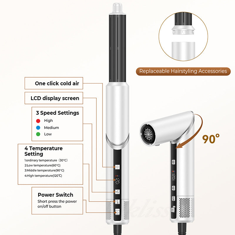8-in-1 Folding Hot Air Styler