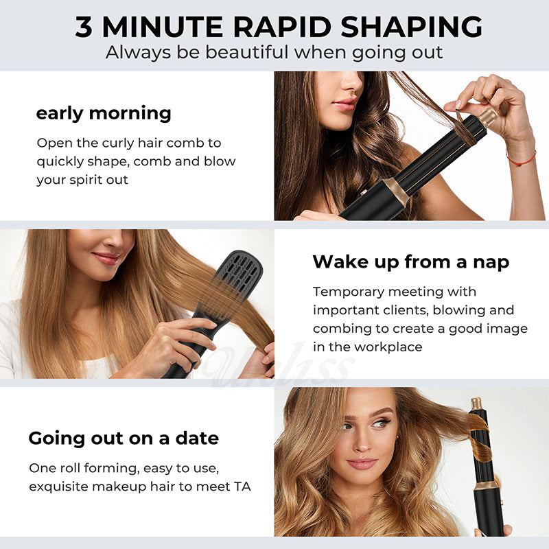5-in-1 Hot Air Comb & Hair Dryer Brush