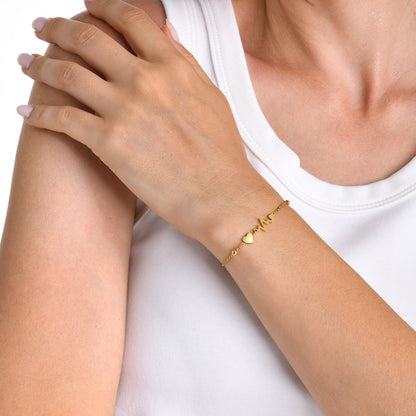 Heartbeat Charm Bracelet